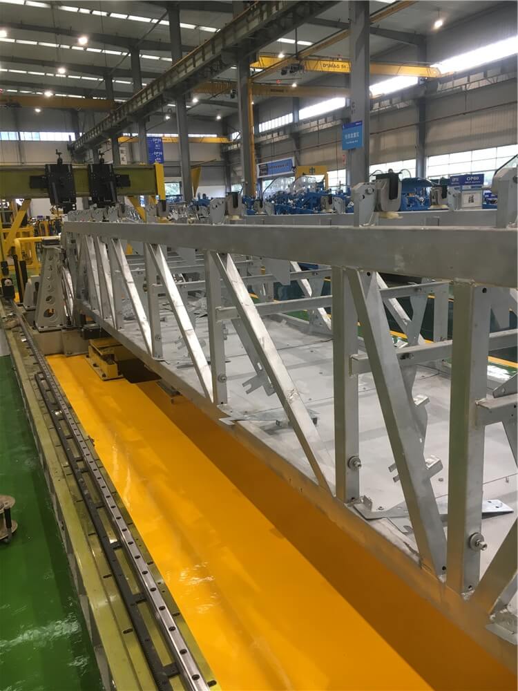 扶梯装配工装现场图1