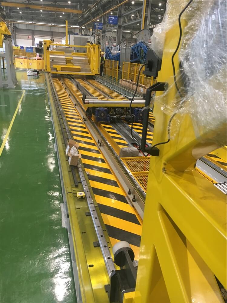 扶梯装配工装现场图3