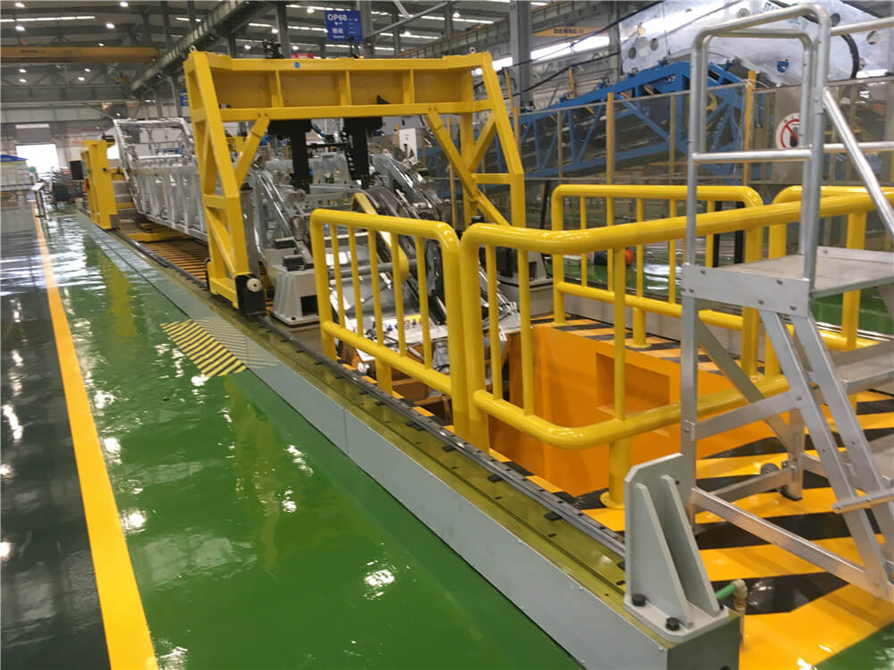 扶梯装配工装现场图5